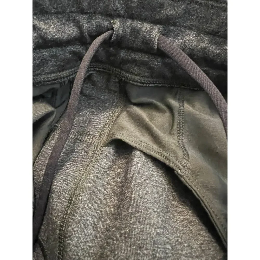 Lululemon Kung Fu Pant 2.0 in Heathered Black Men's XL Yoga Lounge Travel Gym